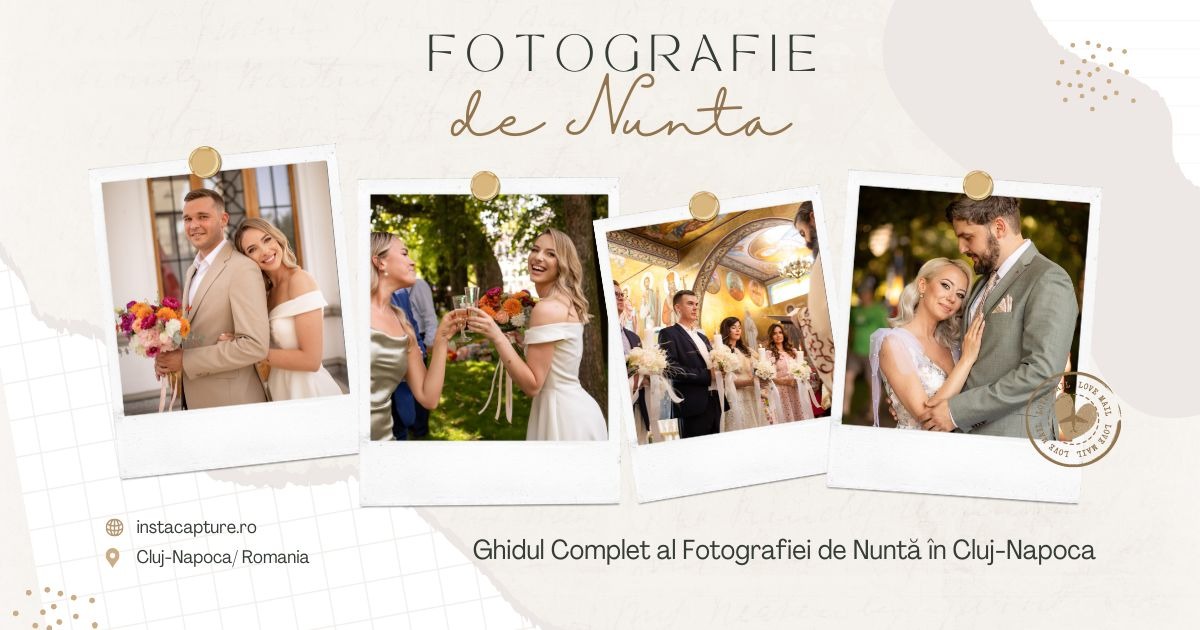 Ghidul Complet al Fotografiei de Nuntă în Cluj-Napoca